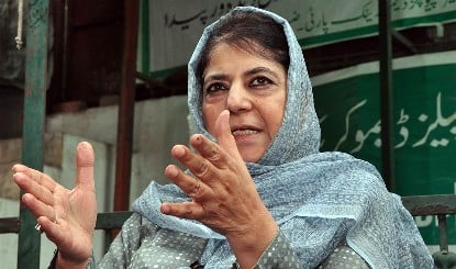 Mehbooba Mufti का बड़ा आरोप, 