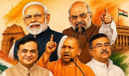 नई भाजपा के रोल मॉडल हैं योगी, हेमंत और शुभेंदु!