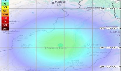 Pakistan में भूकंप के तेज झटके, Balochistan में 5.5 तीव्रता से कांपी धरती
