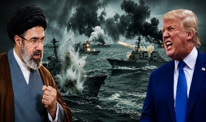 Hormuz पर फिर छिड़ी जंग! अमेरिका ने फिर कर दिया बड़ा हमला, जवाब में ईरान ने भी ठोकी मिसाइलें