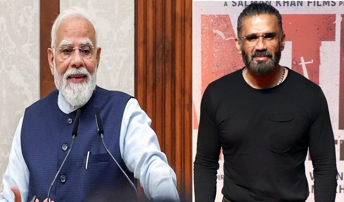 Suniel Shetty की नातिन निकली PM Modi की ‘Fan’, रोज तस्वीर को भोग में चढ़ाती है लड्डू​