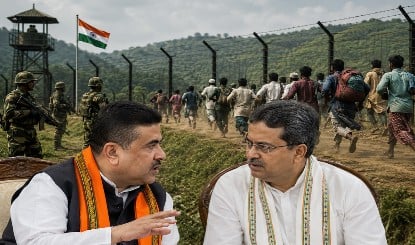 Bangladeshi Infiltrators से पूछताछ में हुआ खुलासा, Tripura बना घुसपैठ का नया रास्ता, Border पर Alert