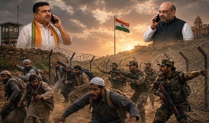 घुसपैठियों की अब खैर नहीं, Amit Shah Bengal Border जा रहे हैं, Bangladeshi अधिकारी भागे भागे भारत आ रहे हैं