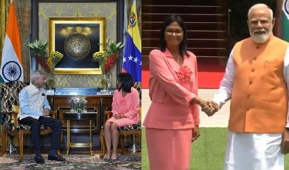 Delcy Rodriguez India Visit: तेल पर खेल, भारत-वेनेजुएला की बड़ी बैठक