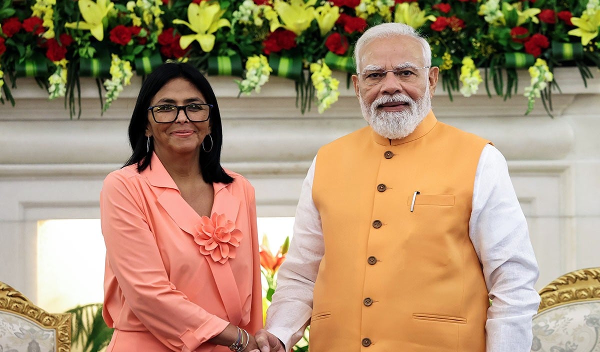 दुनिया में तेल संकट के बीच Modi ने Venezuela से कर ली बड़ी डील, Delcy Rodríguez India Visit के दौरान हुए कई अहम ऐलान