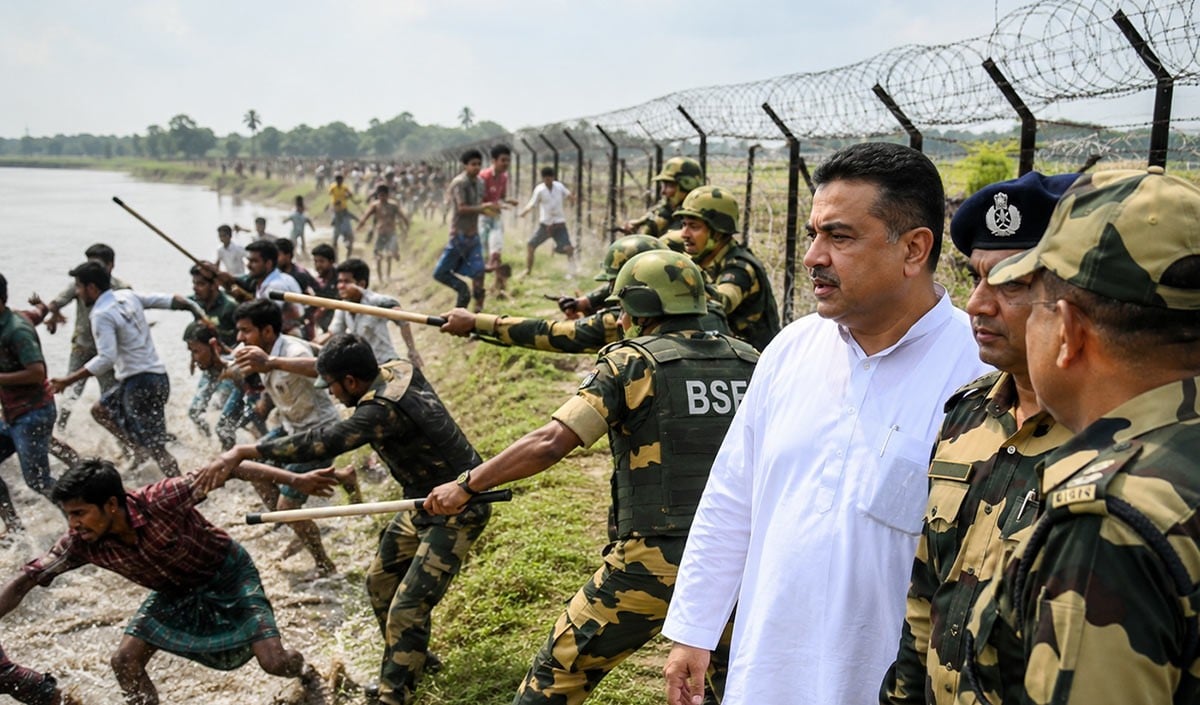 Sangar Bari Border से भारत में घुस रहे थे Bangladeshi Infiltrators, BSF ने हाथोंहाथ सिखा दिया करारा सबक