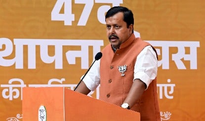 BJP की किसान नीति स्पष्ट, नितिन नबीन बोले- देश की प्रगति में किसानों का सबसे बड़ा योगदान