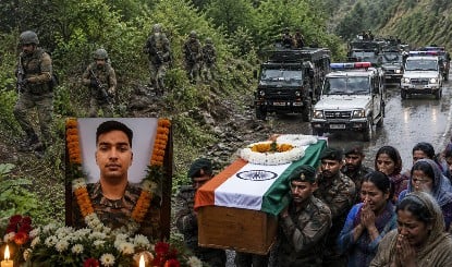 Operation Sheruwali के दौरान शहीद हुए Lieutenant Beereshwar Goswami, पदोन्नति से दो दिन पहले सैन्य अधिकारी के निधन से देश दुखी