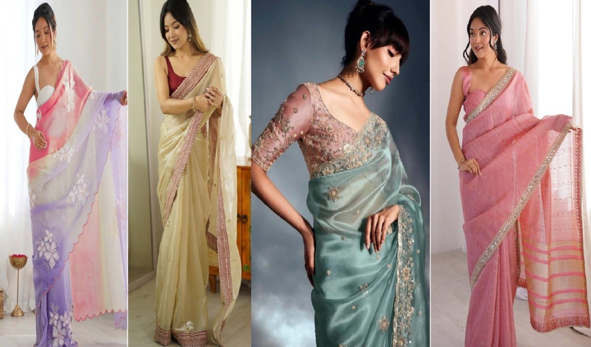 5 Trendy Saree Ideas 5 Trendy Saree Ideas