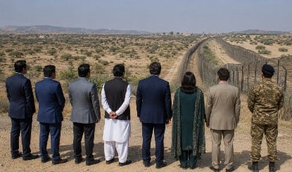 Pakistan Border पर अचानक क्यों पहुंचे 8 IPS अधिकारी, क्या करने वाला है भारत?
