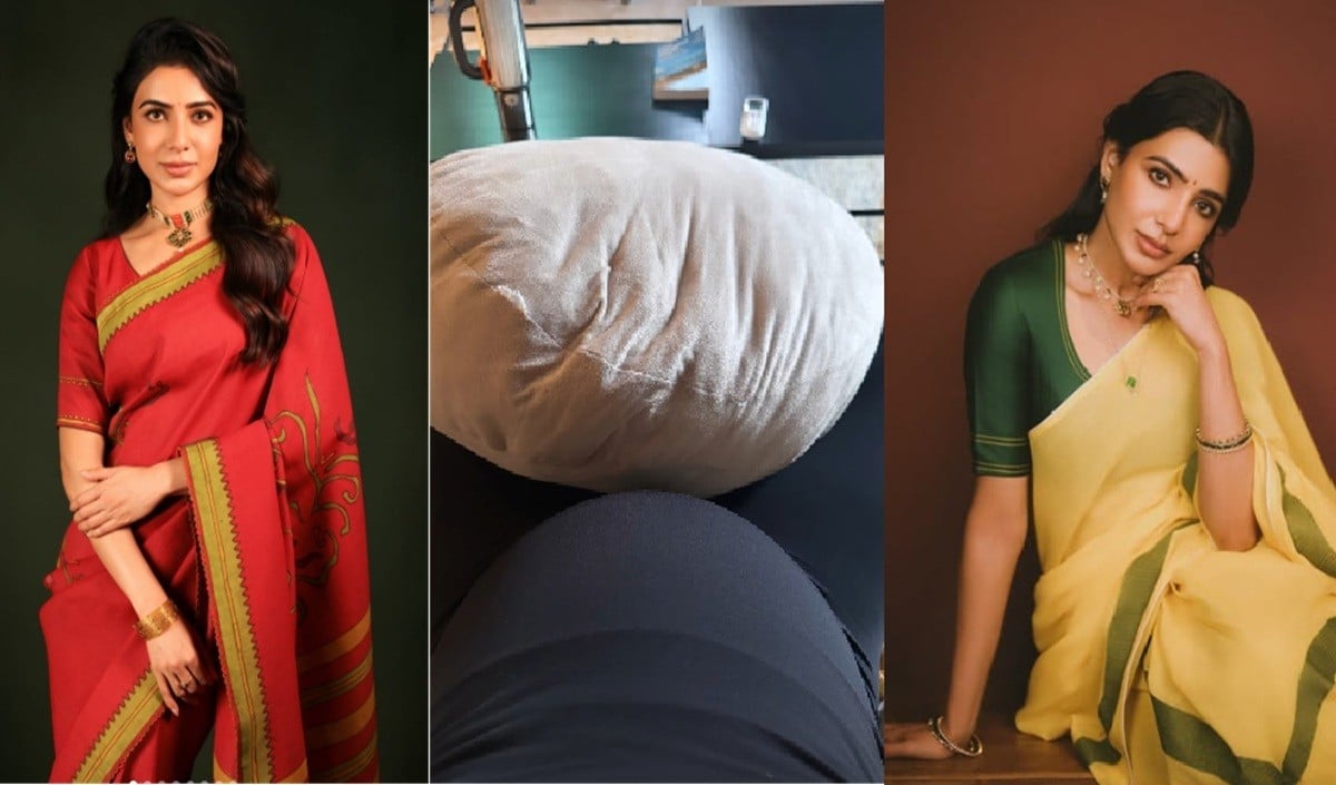 Samantha Ruth Prabhu ने फ्लॉन्ट किया अपना नन्हा बेबी बंप, तस्वीर शेयर कर मजाक में कहा- ‘यह मेरा सिक्स-पैक है!’​