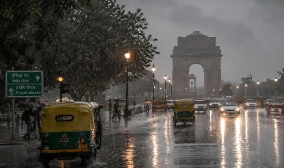 दिल्ली में हल्की बारिश के आसार, न्यूनतम तापमान में मामूली बढ़ोत्तरी