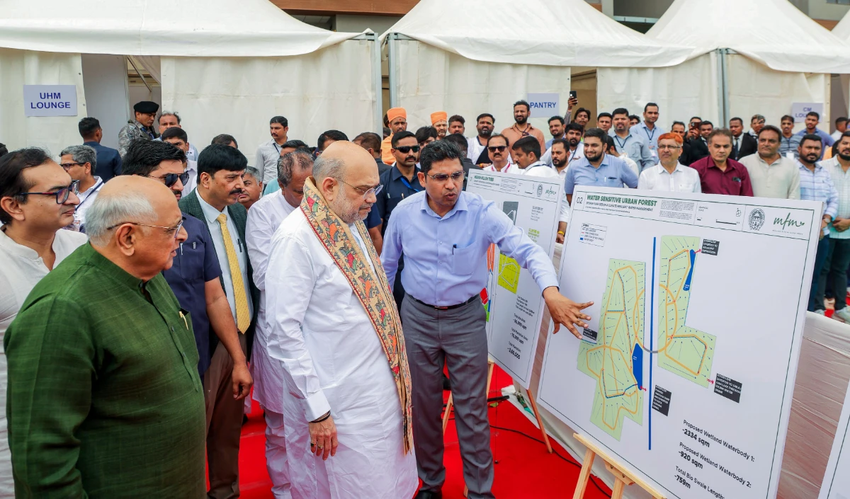 गृह मंत्री Amit Shah ने Ahmedabad को दी बड़ी सौगात, Sabarmati किनारे Heritage Park का किया उद्घाटन