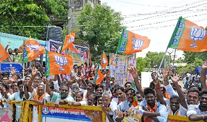 BJP राज्यसभा में बहुमत के करीब: West Bengal से मिली 3 सीटों की बढ़त, बदलेगी तस्वीर!