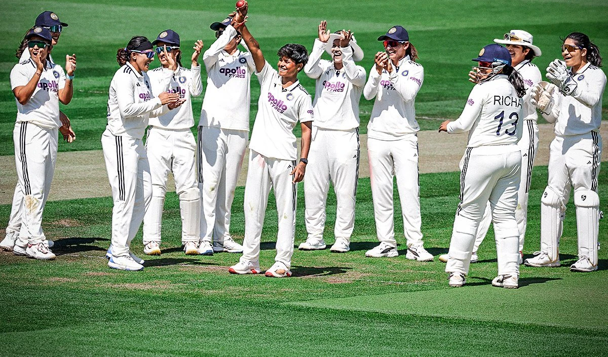 Lord’s में India Women की धाक! England को रौंदकर रचा ऐतिहासिक Test जीत का नया अध्याय Lord’s में India Women की धाक! England को रौंदकर रचा ऐतिहासिक Test जीत का नया अध्याय