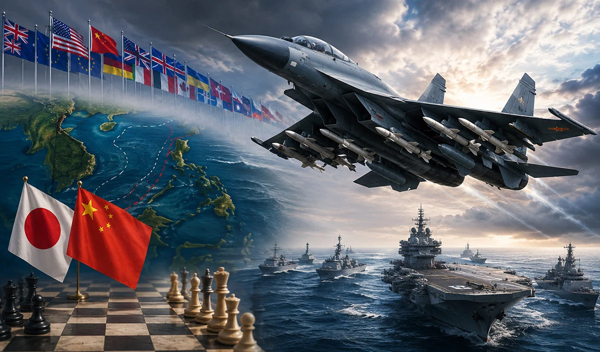 South China Sea में 14 देशों ने चीन को मिलकर