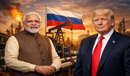 भारत ने रूस भेजा तेल, 55 बिलियन का बड़ा धमाका! 25% की उछाल अचानक कैसे लगेगी?