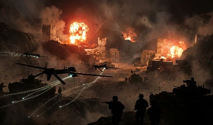 US Airstrikes on Iran | 7 घंटे तक बरसीं मिसाइलें, ईरानी तटीय रक्षा प्रणालियां ध्वस्त, ईरान के खिलाफ अमेरिकी सेना की बड़ी कार्रवाई