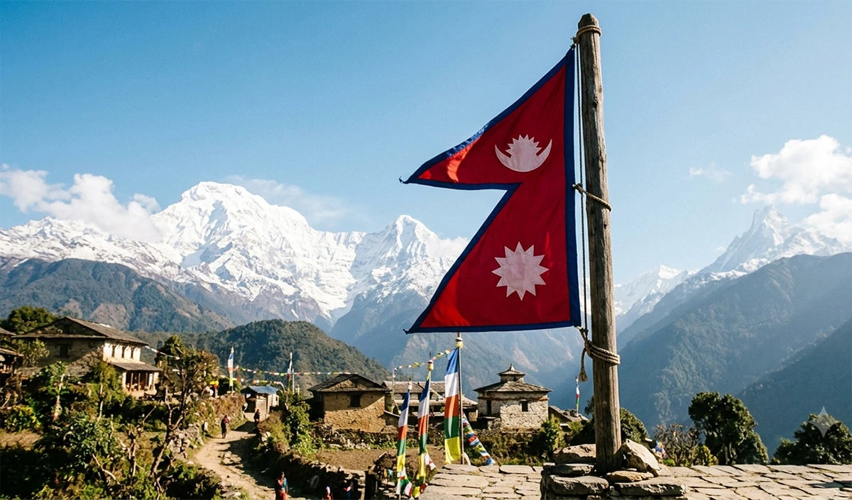 nepal flag nepal flag