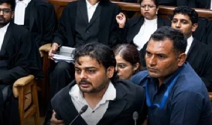 Supreme Court में सुनवाई के दौरान हंगामा करने वाले 2 Law Students गिरफ्तार, सुरक्षाकर्मियों से की मारपीट