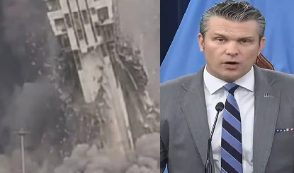 Iran के Chabahar Port पर अमेरिकी हमला, Pete Hegseth ने शेयर की ढहते टावर की फोटो, भारत की बढ़ी चिंता