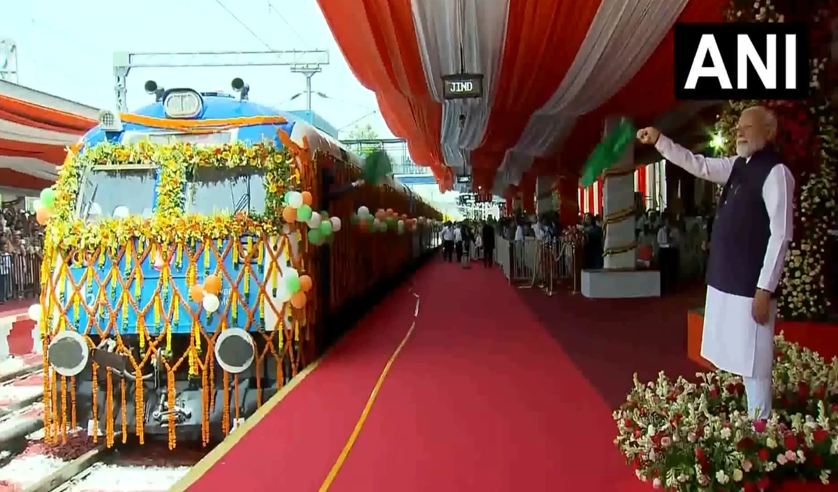 Make in India की शानदार कामयाबी: PM Modi ने दी स्वदेशी Hydrogen Train को हरी झंडी, बदलेगी रेलवे की तस्वीर