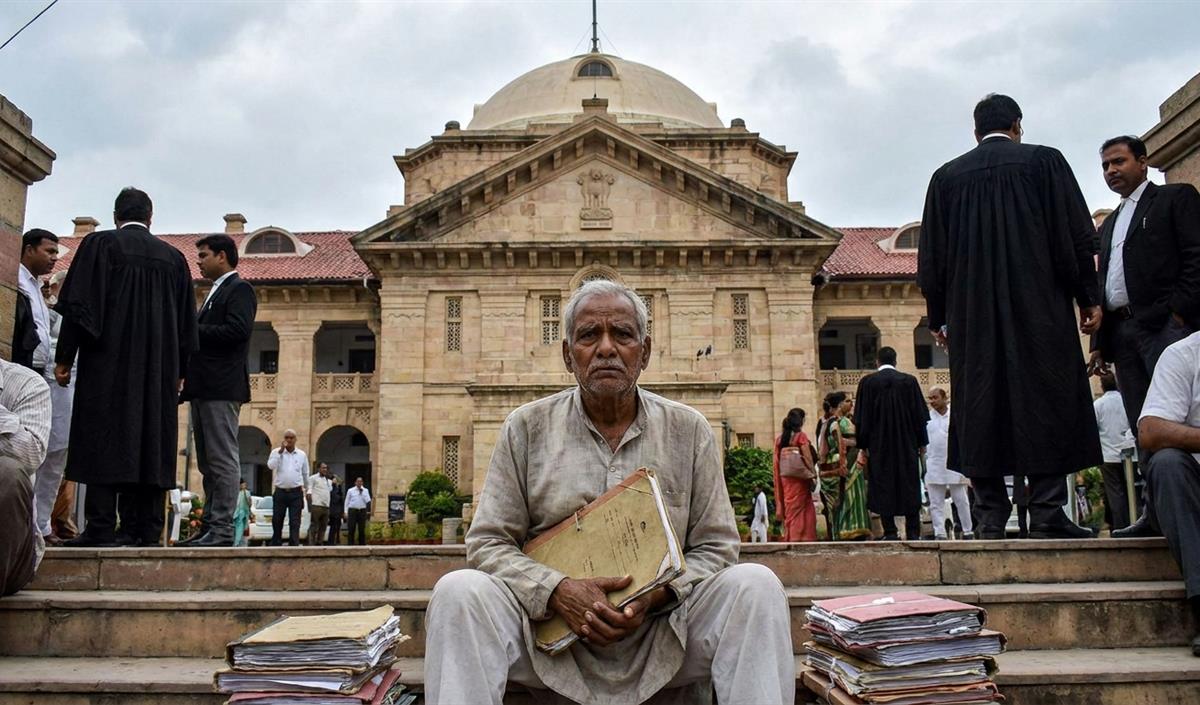Elderly Litigant at Indian Court Elderly Litigant at Indian Court