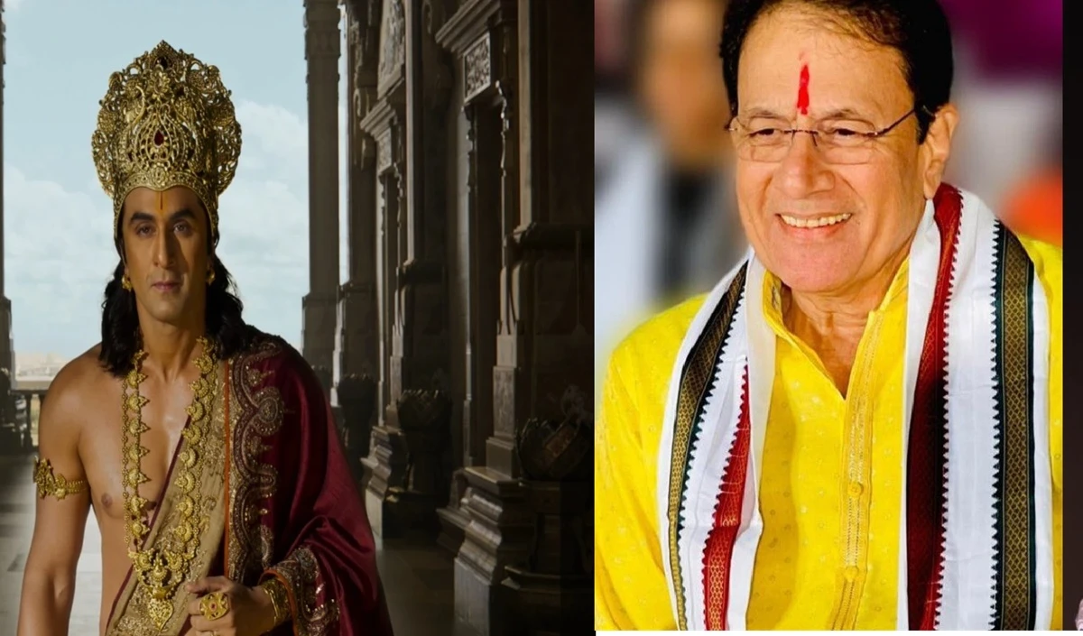 Arun Govil and Ranbir Kapoor Arun Govil and Ranbir Kapoor