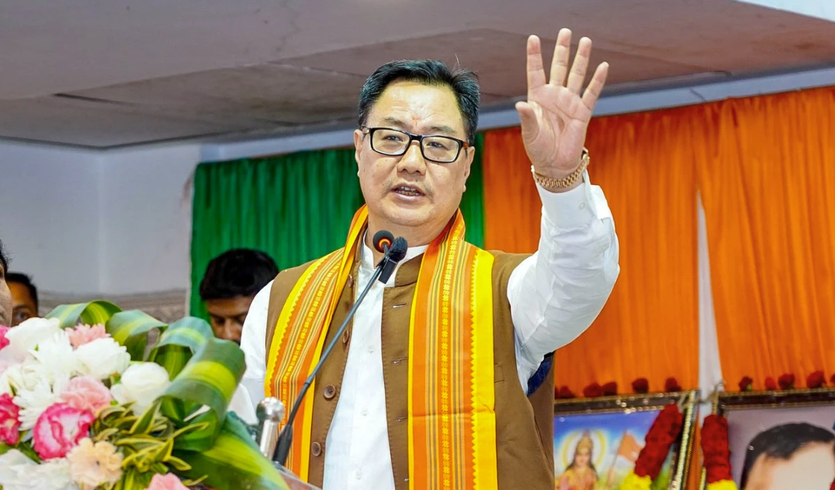 Kiren Rijiju का दावा, विपक्ष का walkout सिर्फ