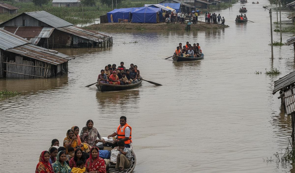 Assam Flood Assam Flood