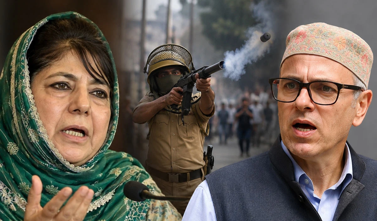 Pellet Gun के समर्थन में उतरीं Mehbooba Mufti ! Omar Abdullah ने भड़कते हुए साध दिया तगड़ा निशाना