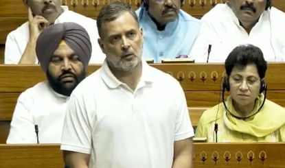 राहुल गांधी के Idiot और Andhbhakt बयान पर Lok Sabha में हंगामा, BJP की जताई आपत्ति