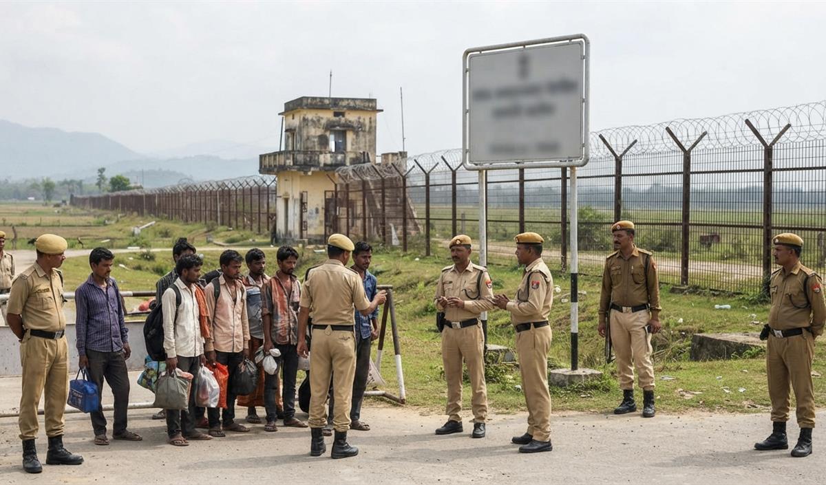 असम में घुसपैठ रोधी अभियान के तहत 18 विदेशी नागरिकों को भारत प्रवेश से रोका गया: हिमंत विश्व शर्मा असम में घुसपैठ रोधी अभियान के तहत 18 विदेशी नागरिकों को भारत प्रवेश से रोका गया: हिमंत विश्व शर्मा