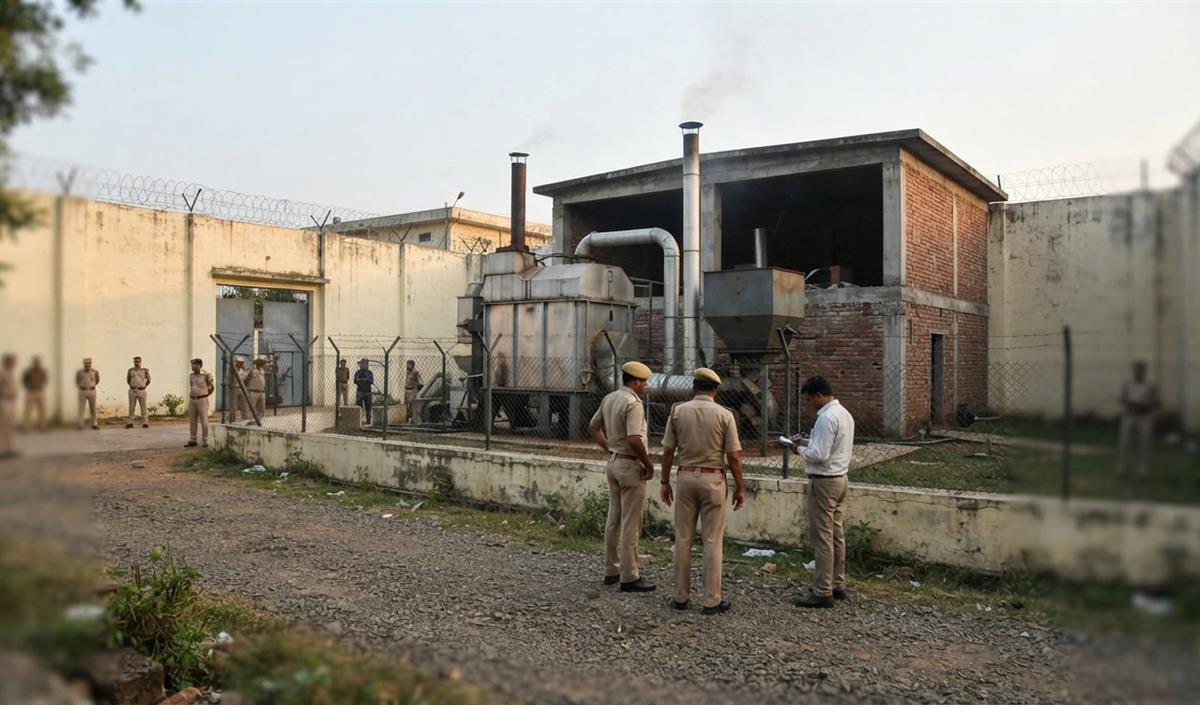 Bilaspur Central Jail में भट्ठी में कूदकर दोहरे हत्याकांड के कैदी की मौत Bilaspur Central Jail में भट्ठी में कूदकर दोहरे हत्याकांड के कैदी की मौत