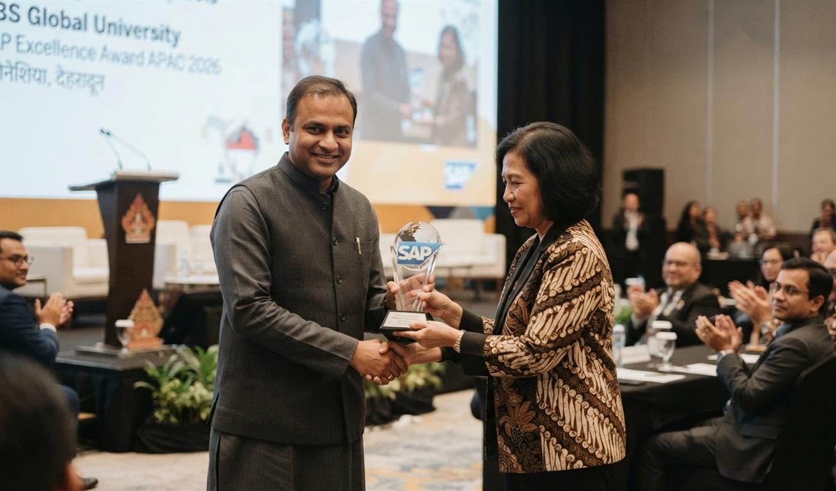 DBS Global University को इंडोनेशिया में मिला SAP Excellence Award 2026 DBS Global University को इंडोनेशिया में मिला SAP Excellence Award 2026