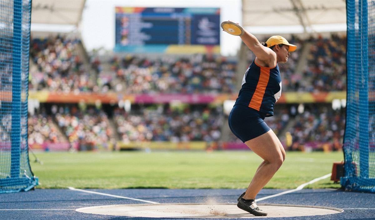 Commonwealth Games: Seema ने महिला चक्का फेंक स्पर्धा में जीता कांस्य पदक Commonwealth Games: Seema ने महिला चक्का फेंक स्पर्धा में जीता कांस्य पदक