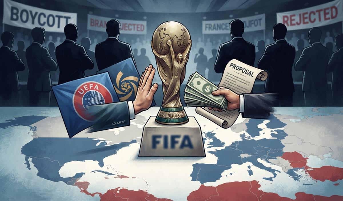FIFA World Cup का यूरोप करेगा बहिष्कार, Gianni Infantino की योजना का हुआ विरोध FIFA World Cup का यूरोप करेगा बहिष्कार, Gianni Infantino की योजना का हुआ विरोध