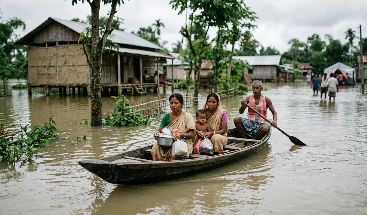 Assam Flood Assam Flood