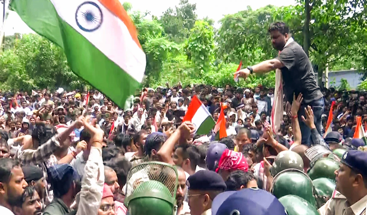 Jharkhand Student Protest Jharkhand Student Protest