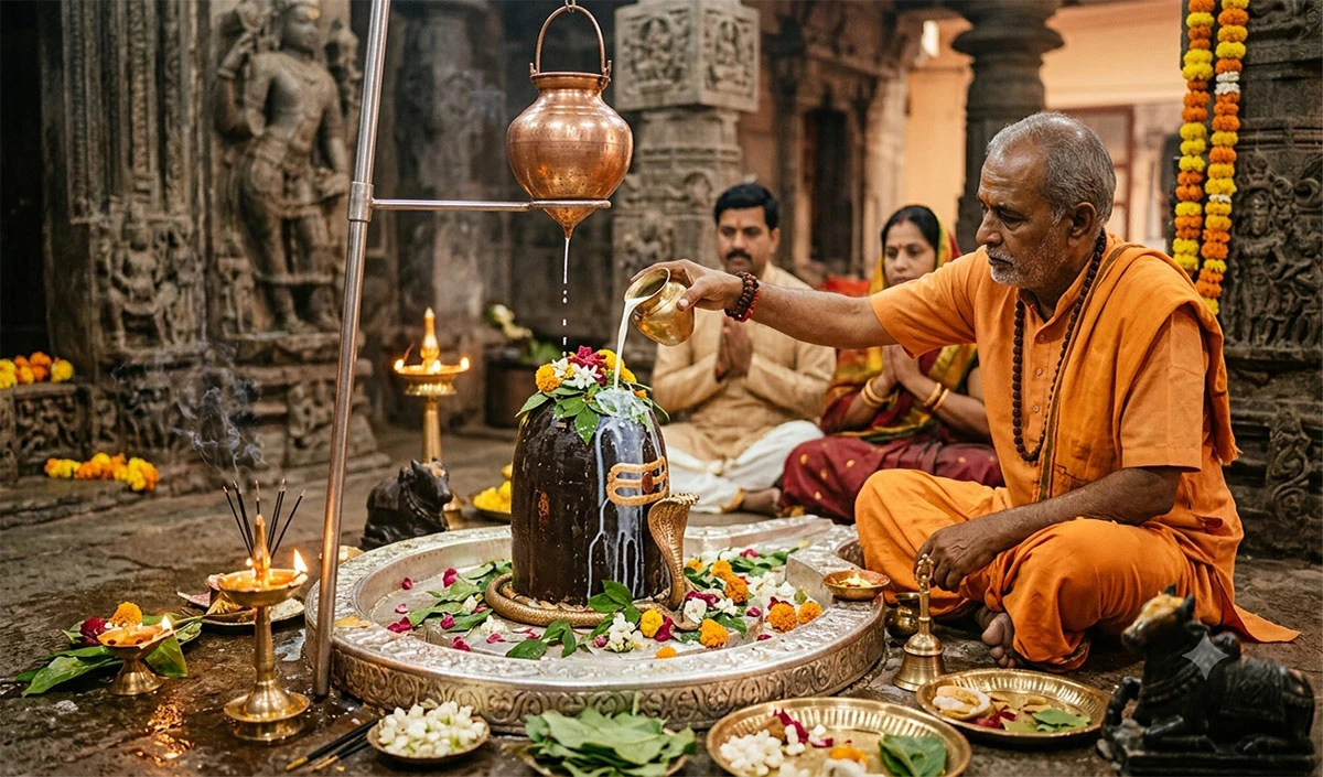Sawan 2026: रुद्राभिषेक की हर सामग्री में छिपा है जीवन का महा मंत्र Sawan 2026: रुद्राभिषेक की हर सामग्री में छिपा है जीवन का महा मंत्र