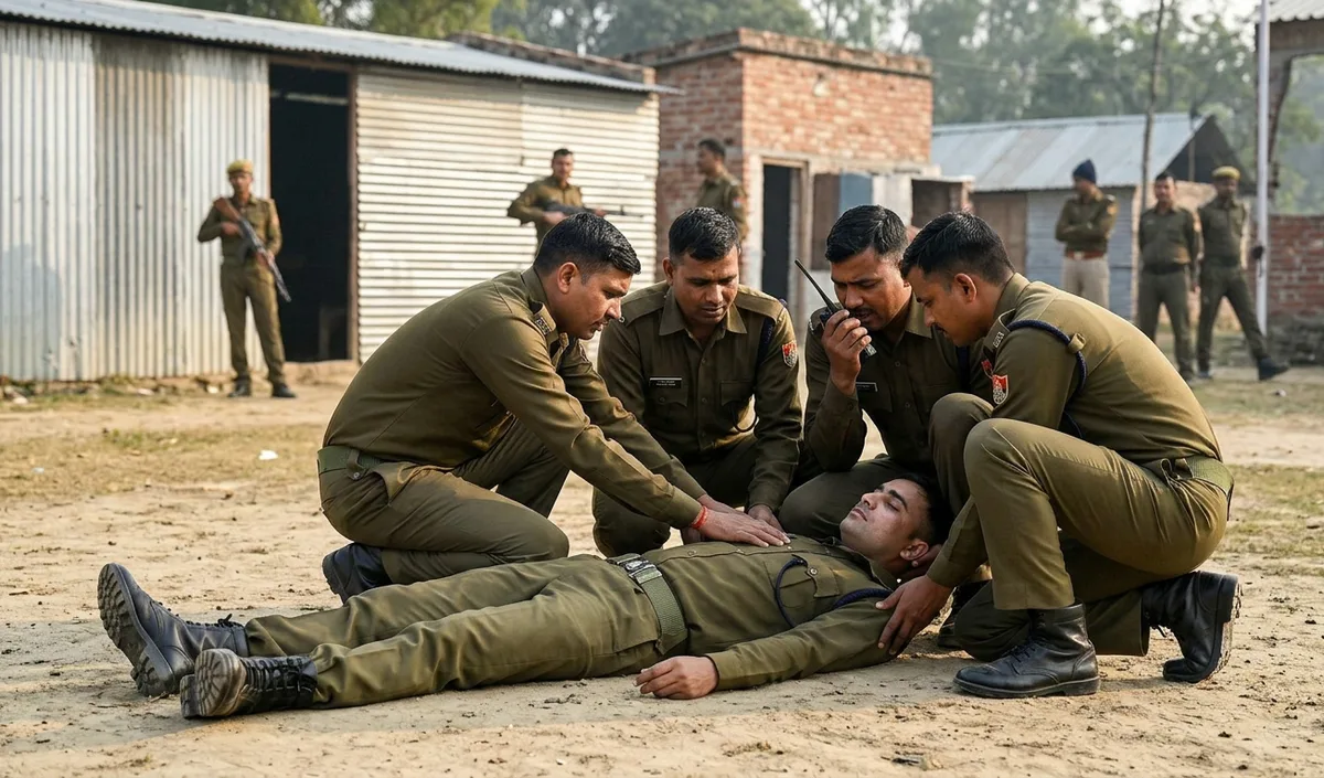 Bihar Military Police जवान की Bodh Gaya में ट्रेनिंग के दौरान मौत, हार्ट अटैक की आशंका Bihar Military Police जवान की Bodh Gaya में ट्रेनिंग के दौरान मौत, हार्ट अटैक की आशंका