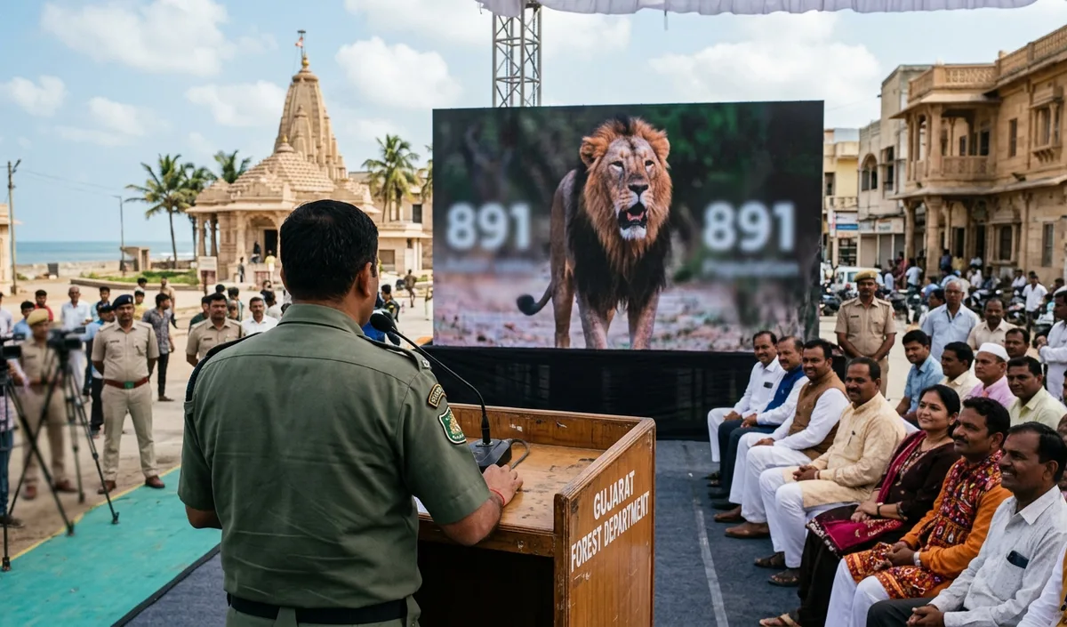 Gujarat में एशियाई शेरों की संख्या 891 हुई: CM Bhupendra Patel ने इसे बताया राष्ट्रीय गर्व Gujarat में एशियाई शेरों की संख्या 891 हुई: CM Bhupendra Patel ने इसे बताया राष्ट्रीय गर्व