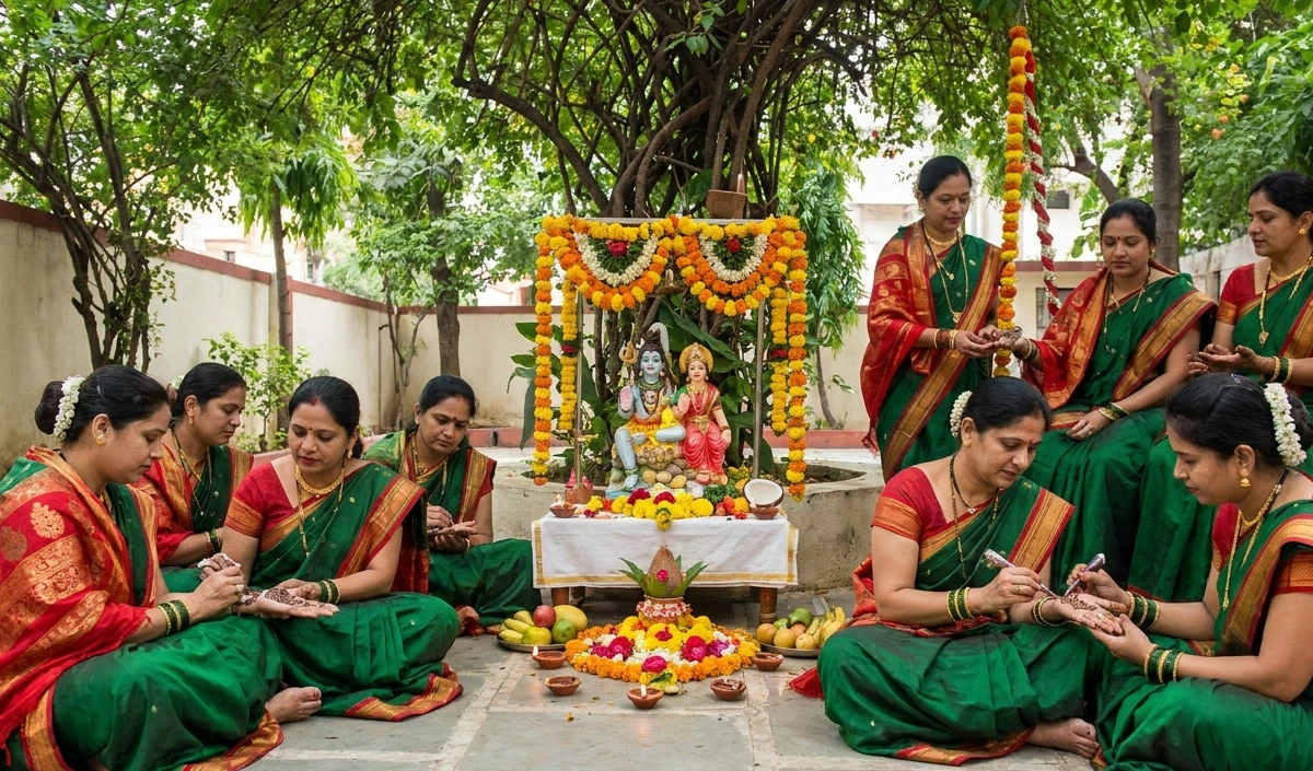 Hariyali Teej 2026 Astrology: 4 शुभ ग्रहों की युति, जानें Shubh Muhurat और सुखी Marital Life के उपाय Hariyali Teej 2026 Astrology: 4 शुभ ग्रहों की युति, जानें Shubh Muhurat और सुखी Marital Life के उपाय