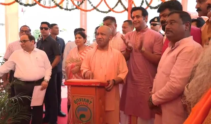 सांसद जी आज भाषण नहीं दिए, लगता है दावत...CM योगी ने रविकिशन पर ली चुटकी