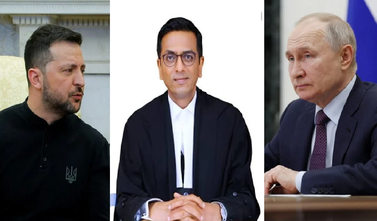 अब पुतिन के तारनहार बनें पूर्व CJI चंद्रचूड़, सुलझाएंगे यूक्रेन संग विवाद, रूस ने सौंपी बड़ी जिम्मेदारी
