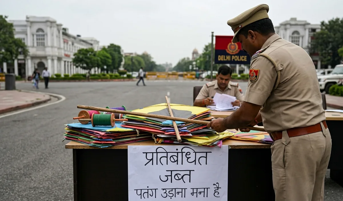 Delhi Police ने Central Delhi में 16 अगस्त तक पतंग उड़ाने पर रोक लगाई Delhi Police ने Central Delhi में 16 अगस्त तक पतंग उड़ाने पर रोक लगाई