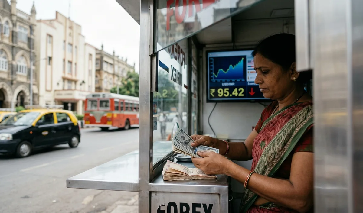 Rupee कमजोर होकर US Dollar के खिलाफ 95.42 पर पहुंचा, कच्चे तेल में तेजी बनी वजह Rupee कमजोर होकर US Dollar के खिलाफ 95.42 पर पहुंचा, कच्चे तेल में तेजी बनी वजह