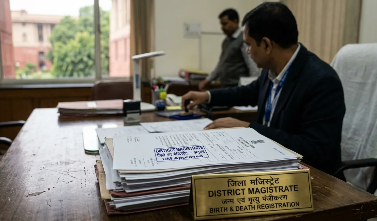 Droupadi Murmu ने Birth and Death Registration बिल को दी मंजूरी, 1 साल बाद DM अनुमति अनिवार्य Droupadi Murmu ने Birth and Death Registration बिल को दी मंजूरी, 1 साल बाद DM अनुमति अनिवार्य