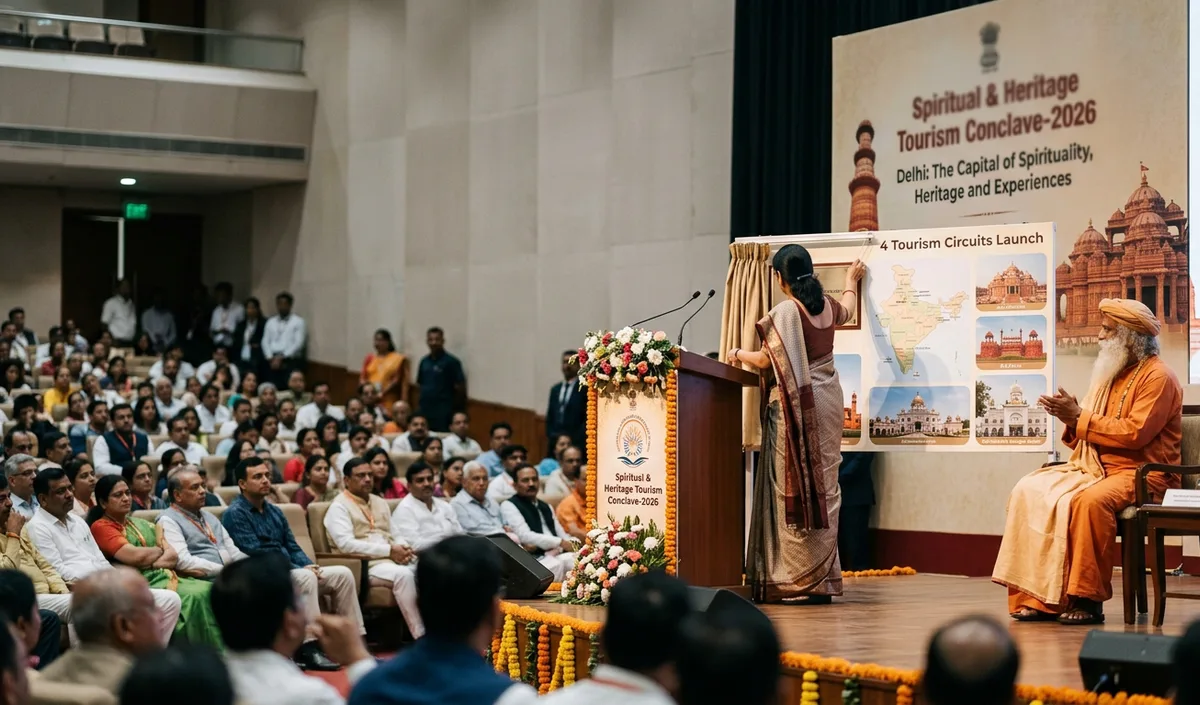Rekha Gupta ने दिल्ली में 4 टूरिज्म सर्किट लॉन्च किए, बढ़ाएंगे पर्यटन Rekha Gupta ने दिल्ली में 4 टूरिज्म सर्किट लॉन्च किए, बढ़ाएंगे पर्यटन