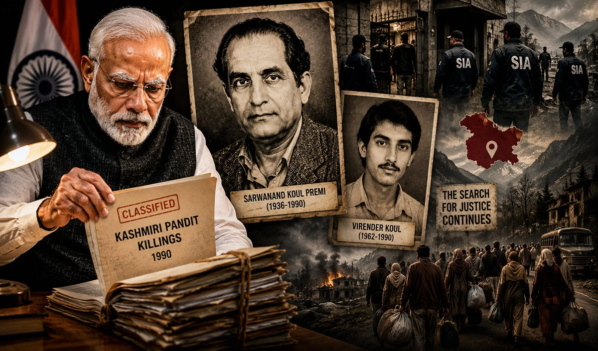 Kashmiri Pandits पर हुए अत्याचारों का मोदी सरकार चुन चुन कर ले रही है हिसाब, 36 साल पहले Sarwanand Koul Premi, Virender Koul की निर्मम हत्या की फाइलें दोबारा खोलीं